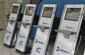 Pelos menos quatro equipamentos de autoatendimento do Detran serão instalados em Maringá