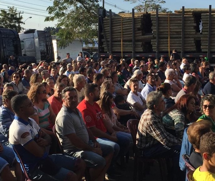 Em missa de apoio a caminhoneiros, arcebispo de Maringá pede respeito à ordem democrática