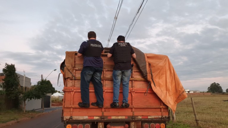 Polícia desarticula grupo suspeito de praticar receptação e roubo de veículos de carga