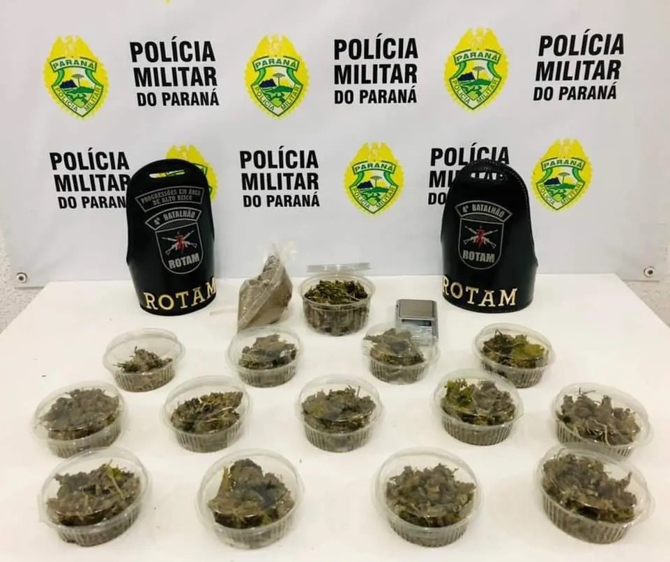 Homem vendia maconha em embalagens de bolo em Paiçandu 