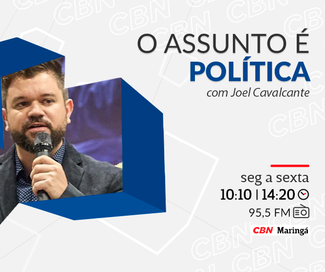 Joel Cavalcante é o novo colunista do O Assunto é Política na CBN Maringá