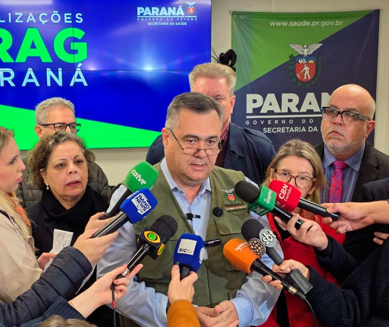 Paraná entra em estado de alerta por causa das síndromes respiratórias