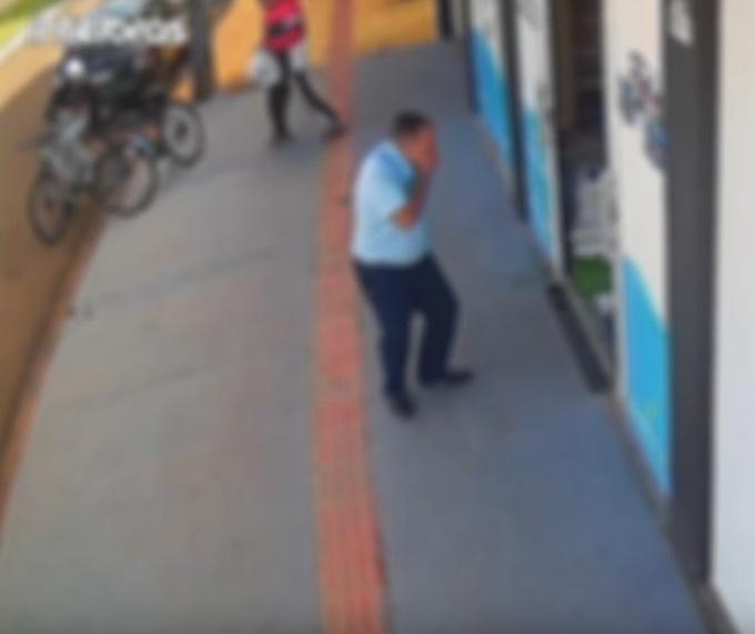 Vídeo mostra agressão a motorista de ônibus em Maringá