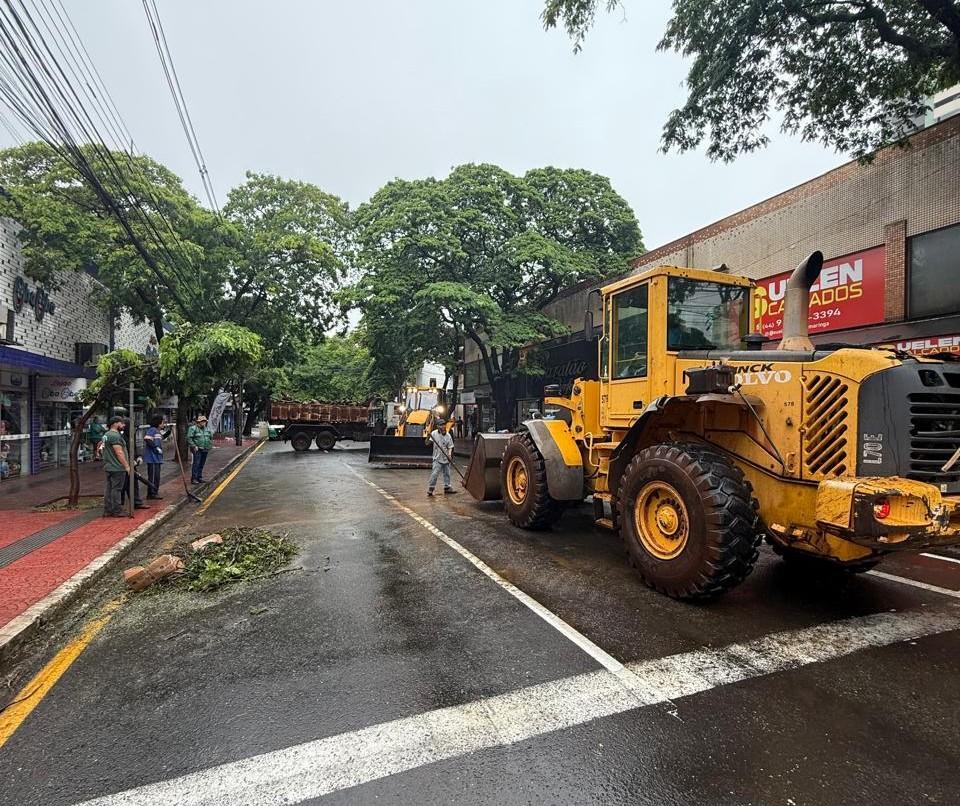 Defesa Civil emite alerta de tempestades e ondas de calor para Maringá e região