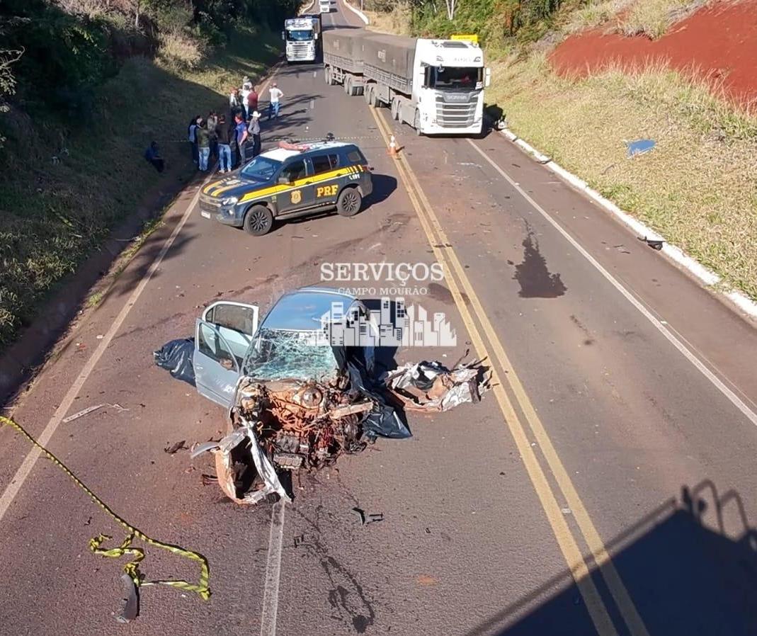 Duas pessoas morrem em acidente na Estrada Boiadeira