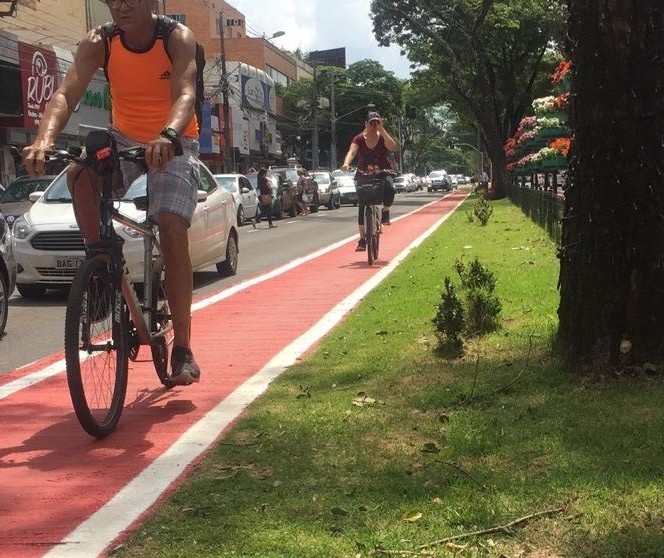 Maringá tem nove quilômetros de ciclovias por 100 mil habitantes