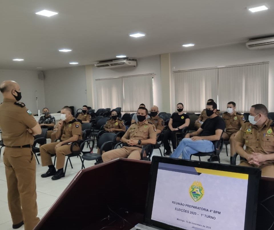 Polícia Militar define segurança no dia das eleições