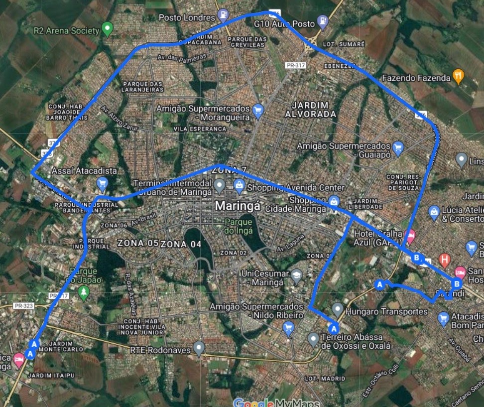 Viaduto do Contorno Sul terá interdição total na quinta-feira (16). Confira rotas alternativas