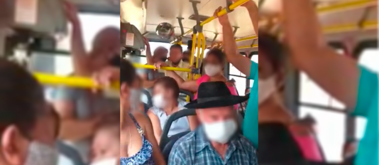 Ouvinte denuncia lotação em ônibus do transporte intermunicipal