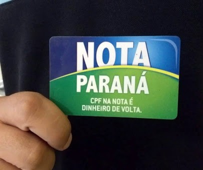 Começa nesse domingo (1º) o prazo para utilização de créditos do Nota Paraná