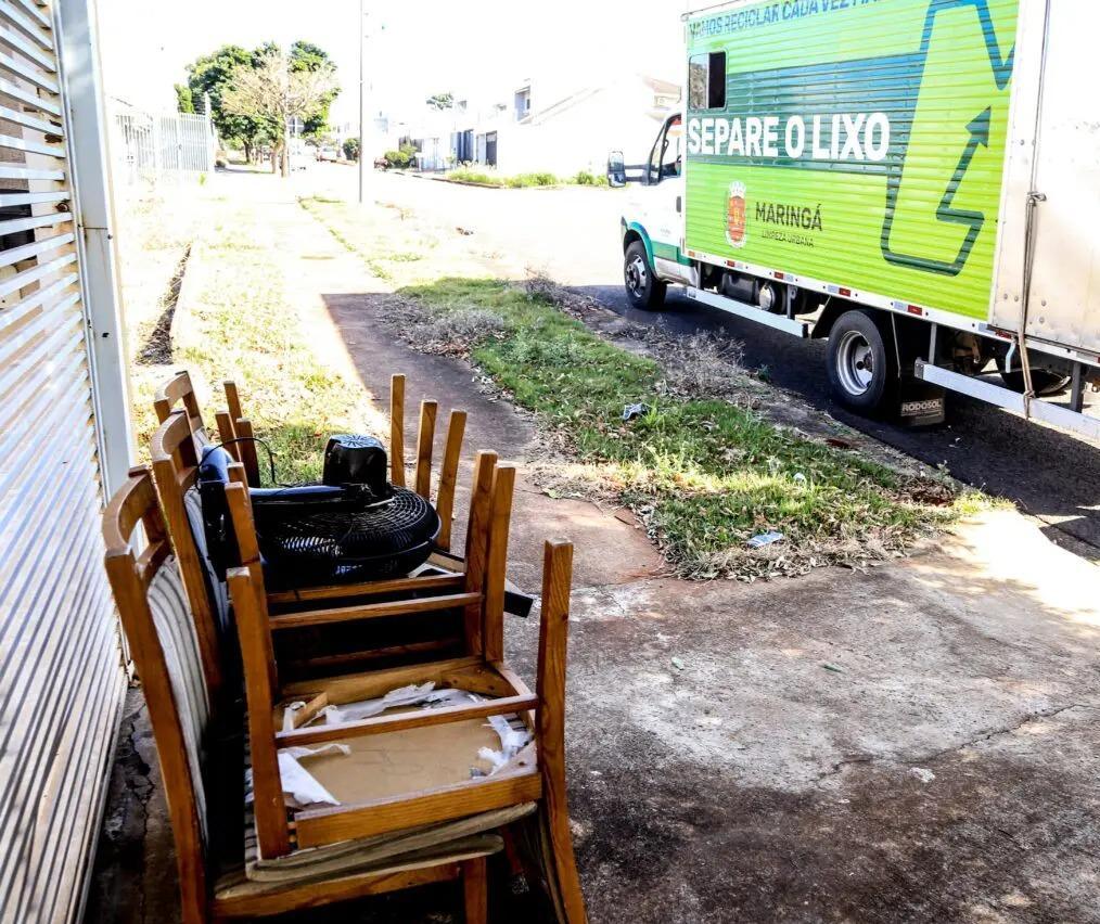 Fila para recolhimento de inservíveis em Maringá é zerada