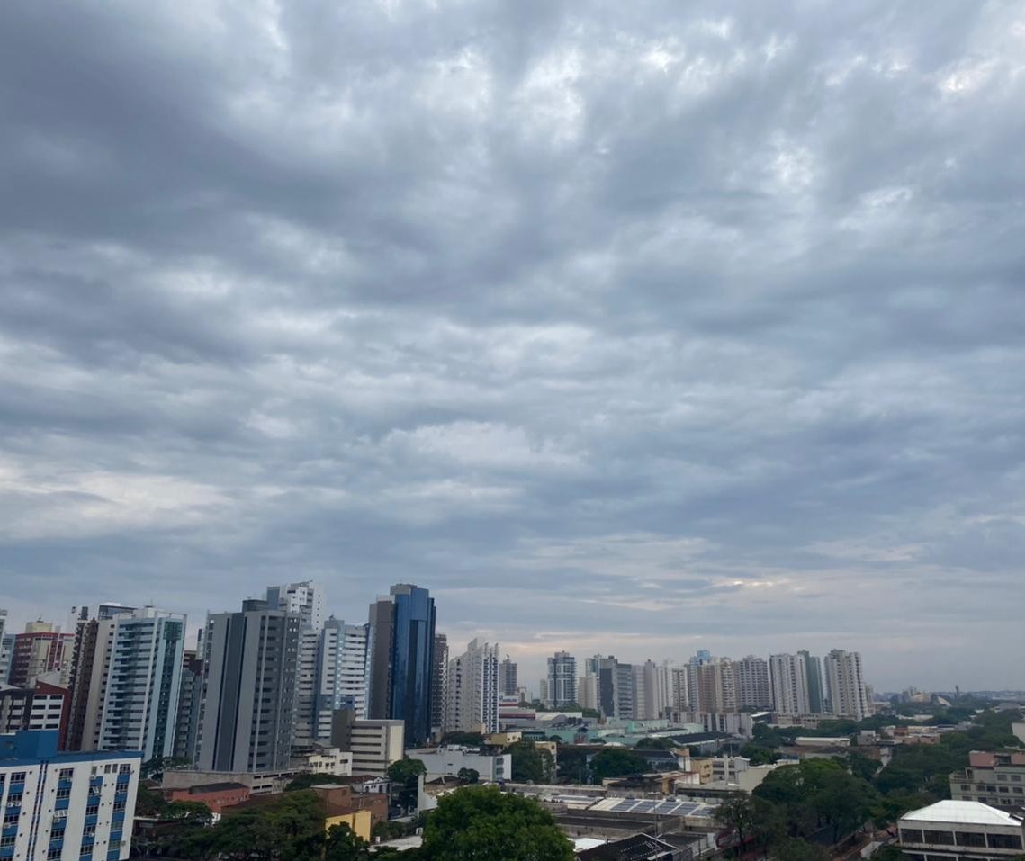 Previsão é de pouca chuva para Maringá nesta quinta-feira (13)