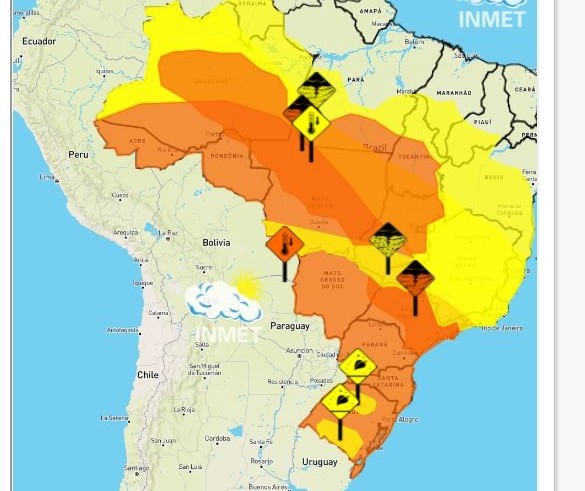 Temperatura despenca em Maringá a partir dessa terça-feira (1º)