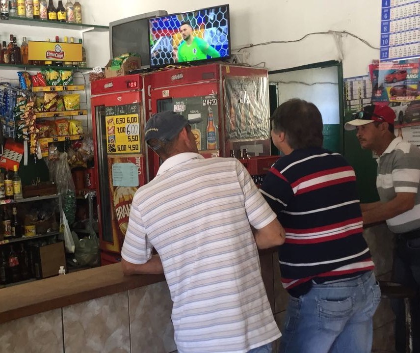 Torcida na final do Mundial era para Croácia