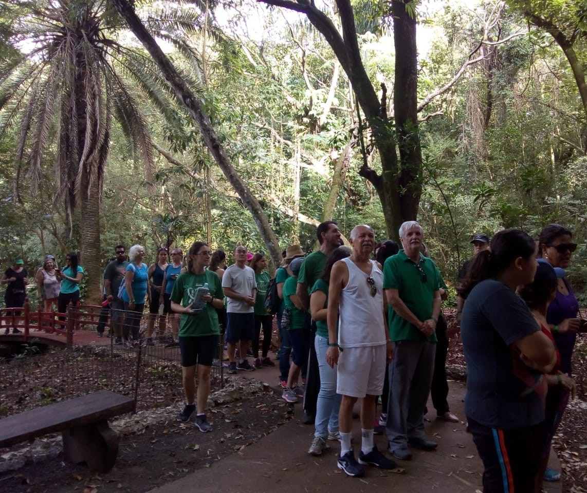 Caminhada lembra a importância da segurança no ambiente de trabalho