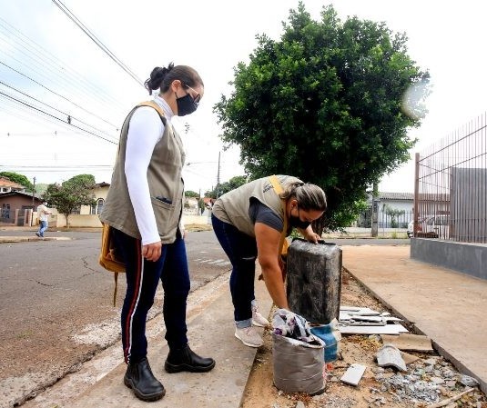 Maringá tem 54 casos ativos de dengue; limpeza é feita nos bairros com maior índice