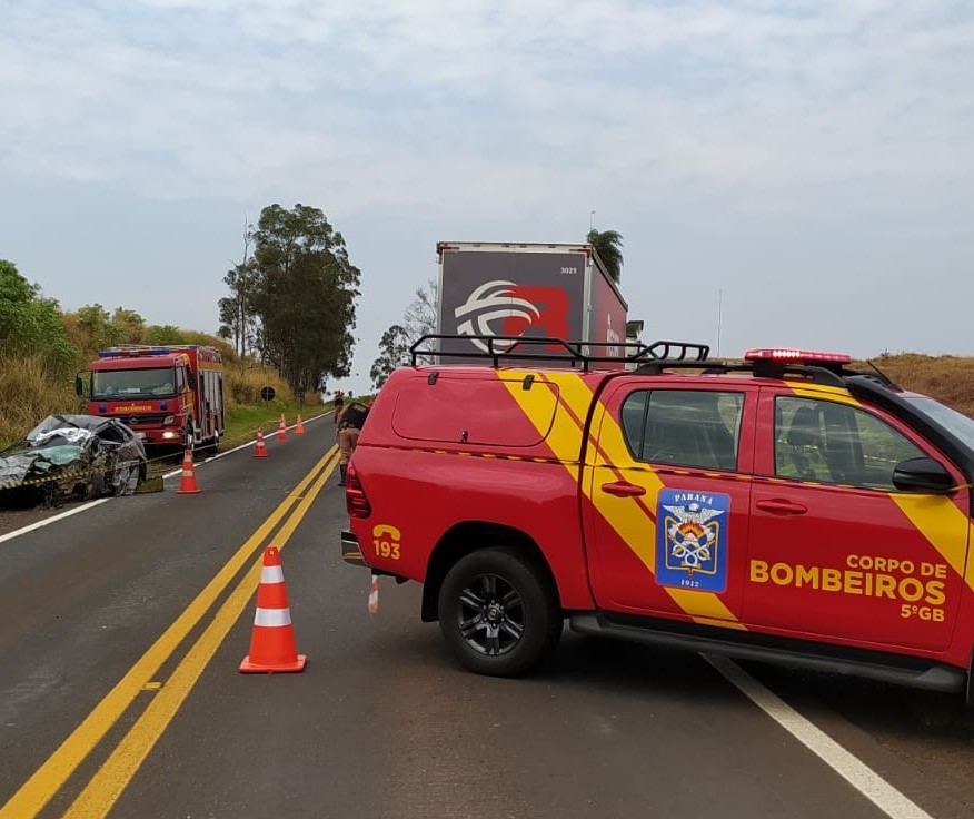 Acidente mata homem de 38 anos na PR-317