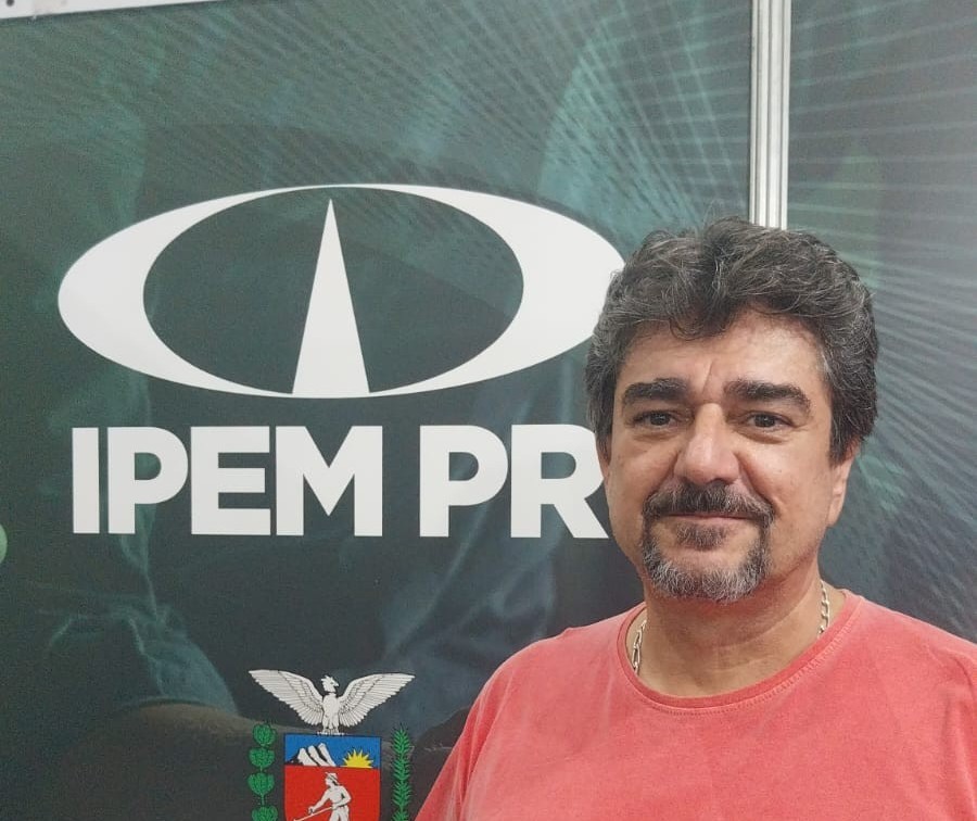 Estande do Ipem na Expoingá demonstra processos de aferição 