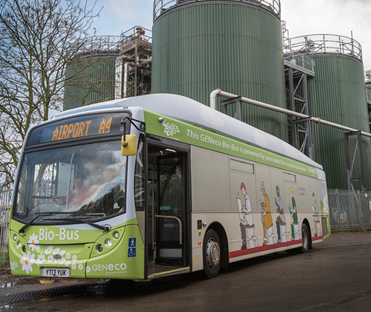 Biobus Geneco entra em circulação na Inglaterra