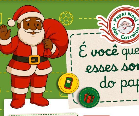 Campanha dos Correios arrecada presentes para crianças de Rio Bonito