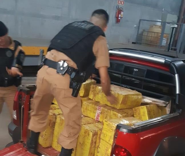 Polícia Militar apreende quase 470 Kg de maconha em Paiçandu