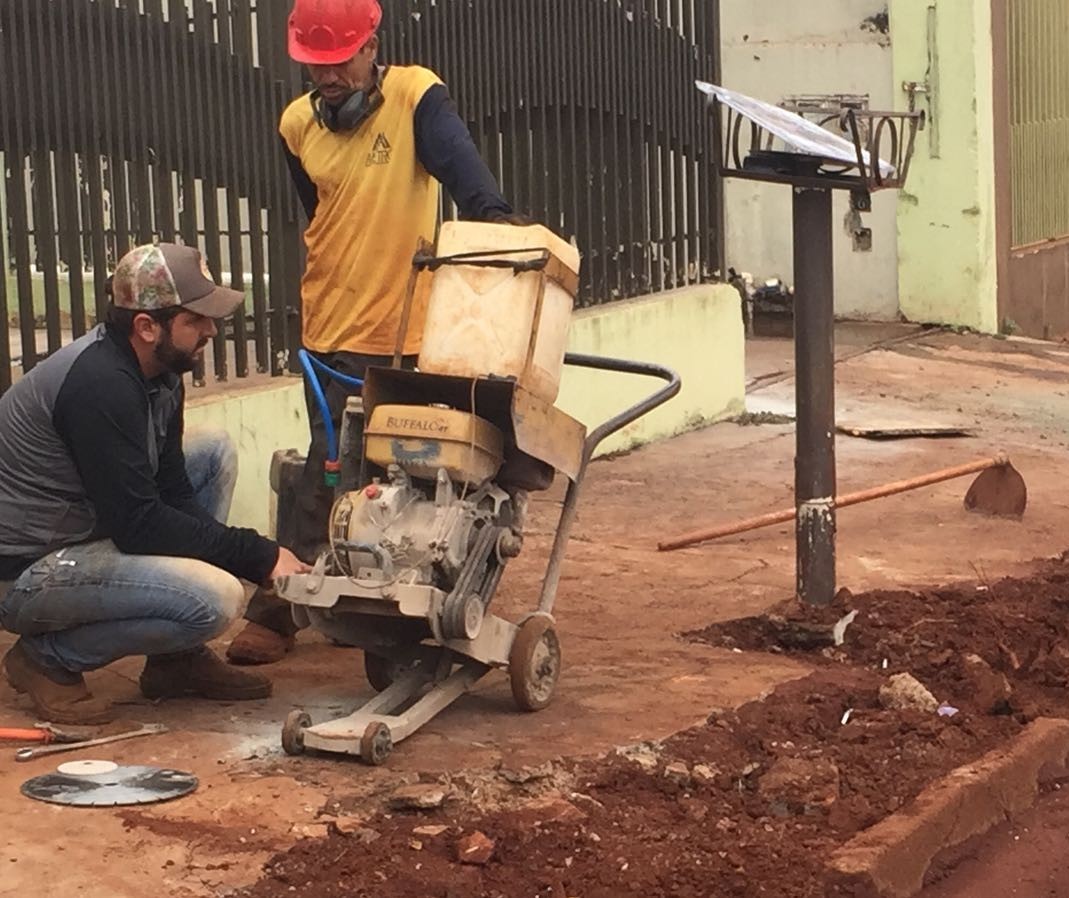 Muitas famílias começam a desfrutar a qualidade de vida proporcionada pela rede de esgoto