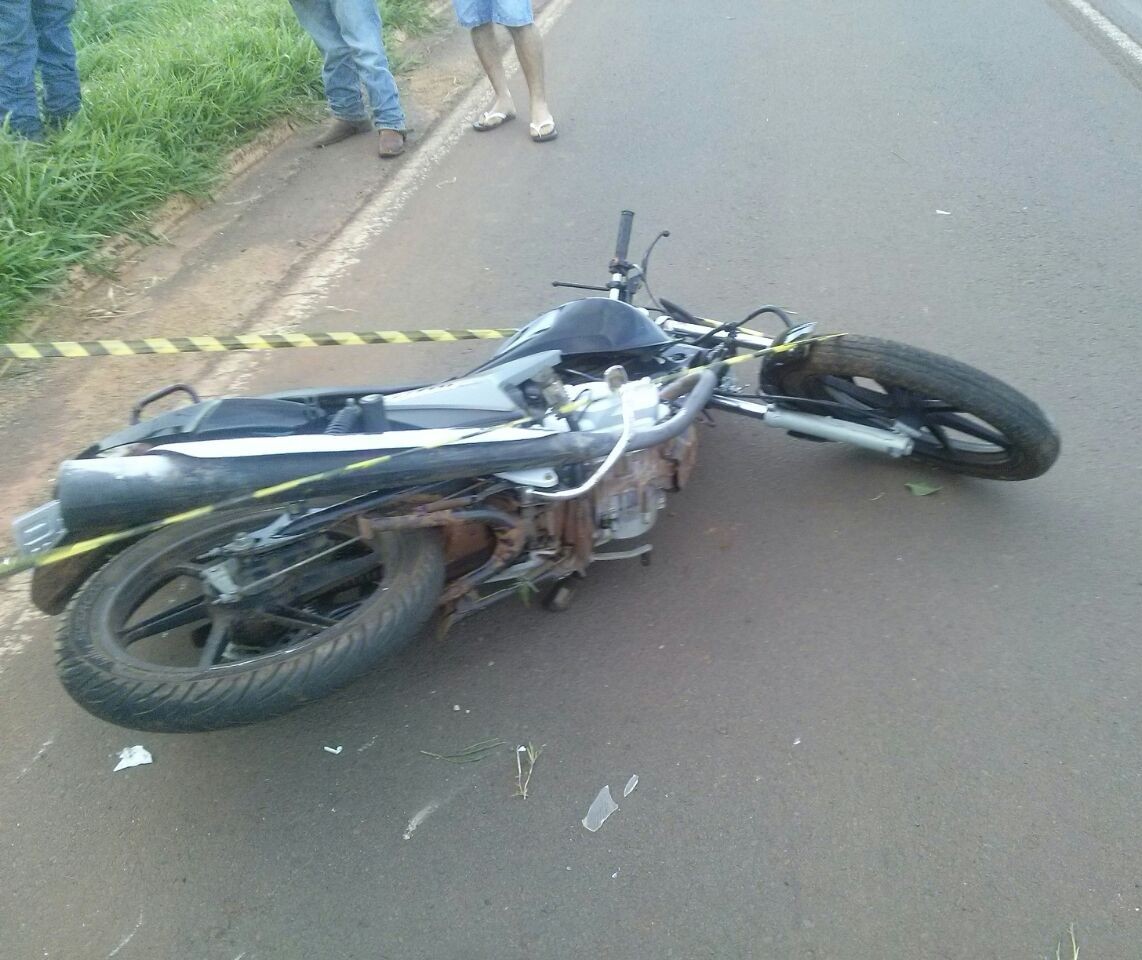 Motociclista morre em acidente na PR-218