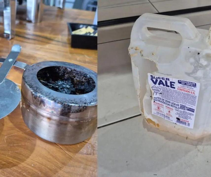 Funcionária de restaurante fica gravemente ferida após sofrer queimaduras durante manuseio de álcool