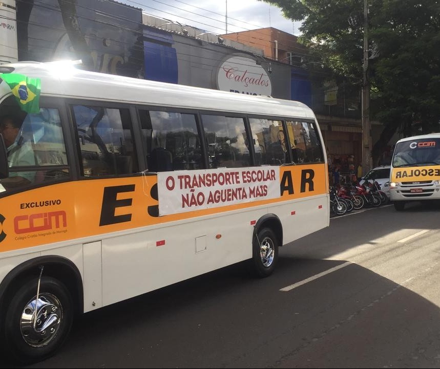 Empresas de transporte escolar podem parar a partir de segunda-feira (28)